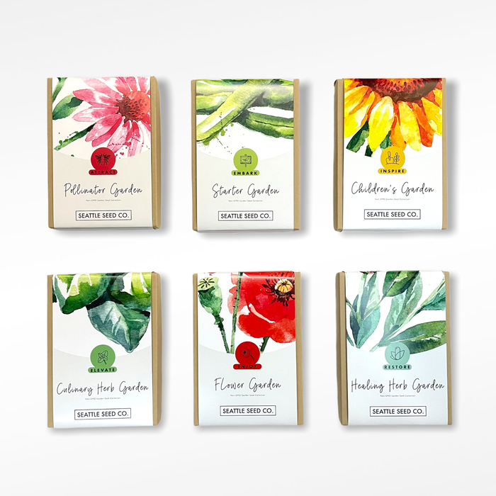 Seattle Seed Co. Non-GMO Seed Collection - Pollinator Garden