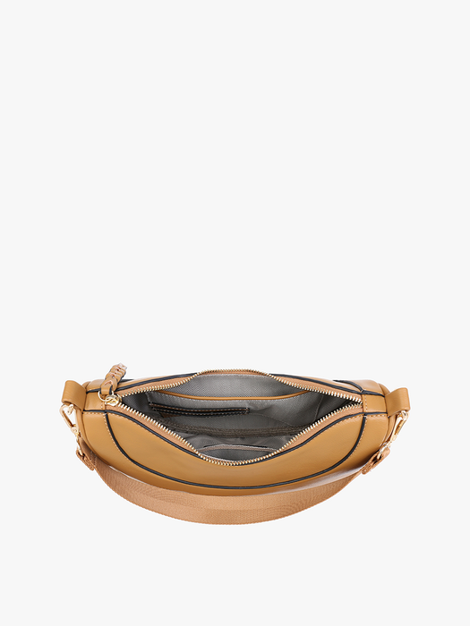 Jen & Co. Monica Half-Moon Shoulder Bag/Crossbody