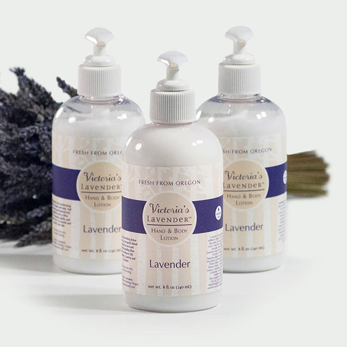 Victoria's Lavender, LLC - Hand and Body Lotion-Lavender