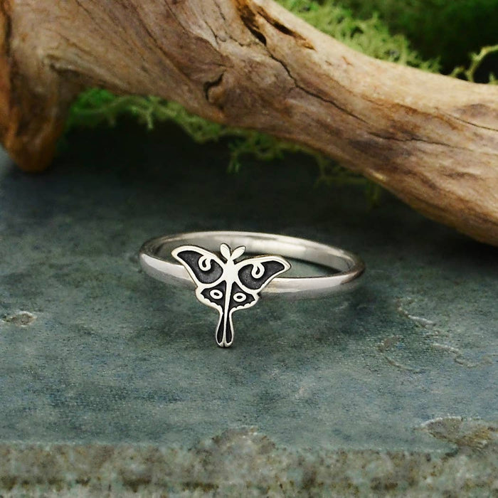 Nina Designs - Sterling Silver Luna Moth Ring