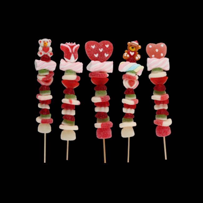 Coblentz Chocolate Company - Valentine's Day Gummy Kabob