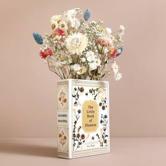 Lisa Angel - Ceramic Little Book of Flowers Vase