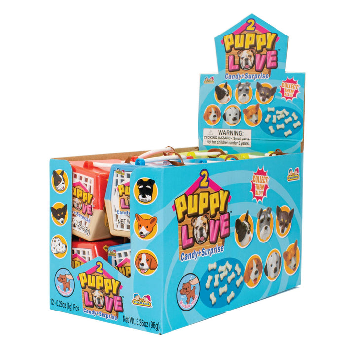 Grandpa Joe's Candy Shop - Kidsmania Puppy Love Candy Surprise, 12ct