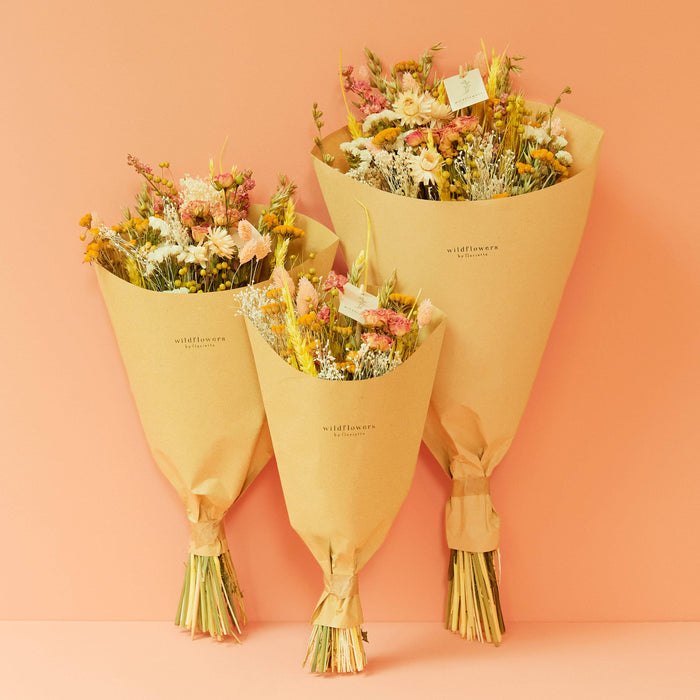 Wildflowers by Floriette - Dried Flowers - Field Bouquet Pink Lemonade