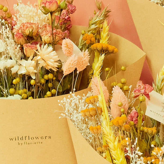 Wildflowers by Floriette - Dried Flowers - Field Bouquet Pink Lemonade