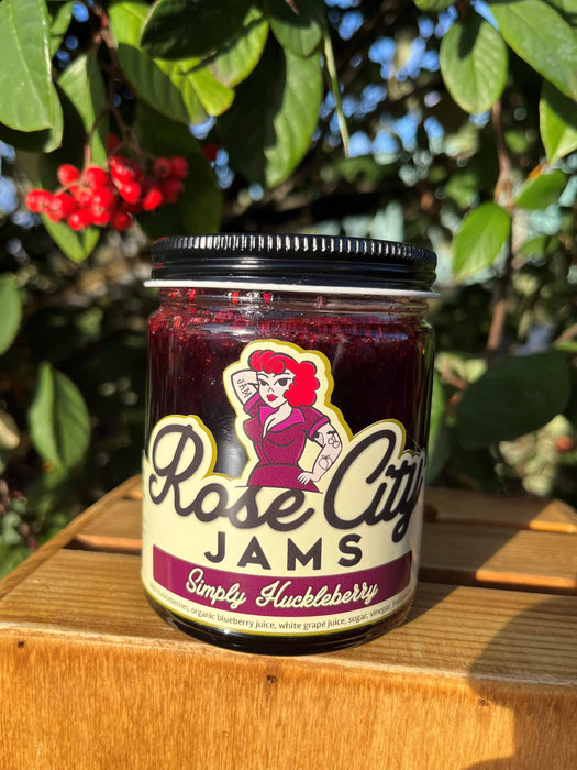 Rose City Pepperheads - Simply Huckleberry Jam