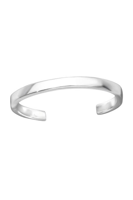 Zoey Simmons - Sterling Silver Band Adjustable Toe Ring