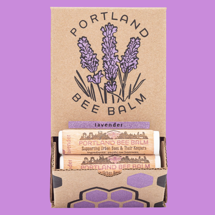 Portland Bee Balm Organic Lavender Beeswax Lip Balm
