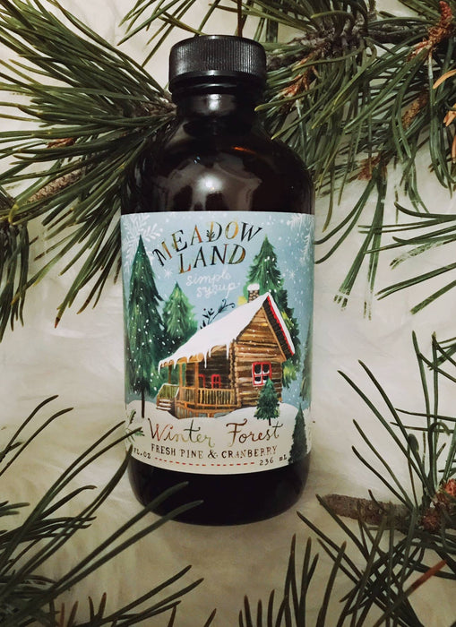 Meadowland Syrup - Winter Forest Simple Syrup
