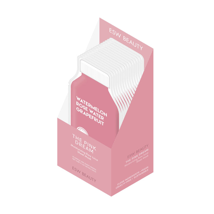 ESW Beauty - The Pink Dream Raw Juice Sheet Masks
