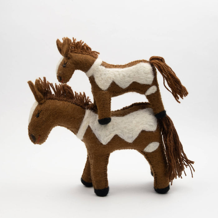 The Winding Road - Toys - Felt Pinto Horse