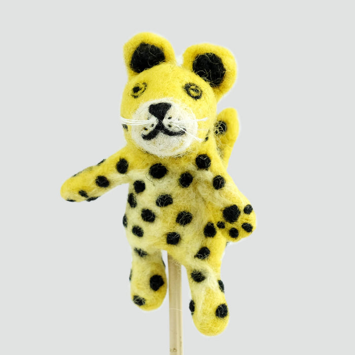 The Winding Road Felt Finger Puppets - assorted Jungle Jamboree animals