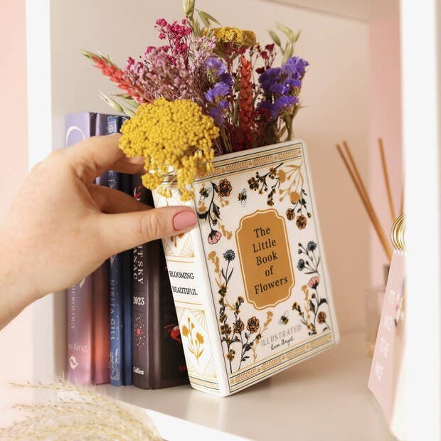 Lisa Angel - Ceramic Little Book of Flowers Vase