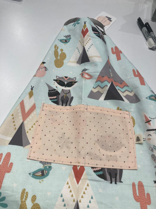 Polka Dot Pines Kids Apron