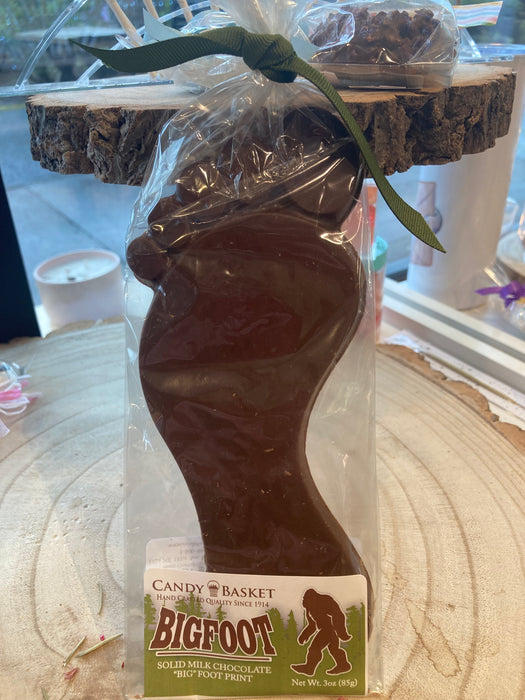 Candy Basket Chocolate Bigfoot Print