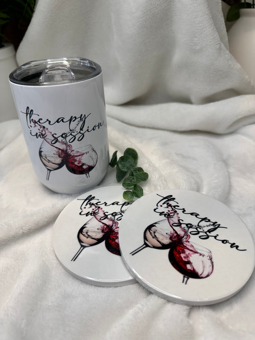 MMS wine tumbler, varied styles