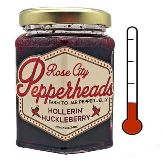 Rose City Pepperheads Rose City Pepperheads Hollerin' Huckleberry Pepper Jelly