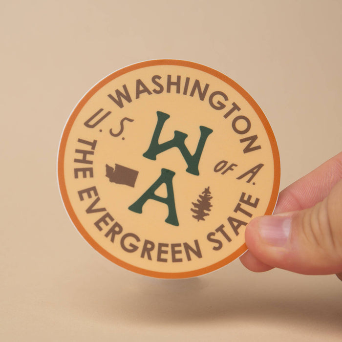Tender Loving Empire - Washington Badge Sticker