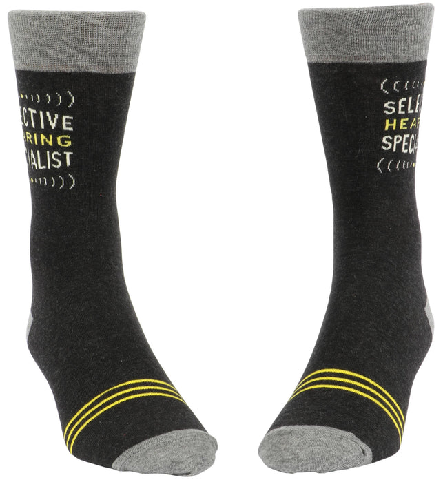 Blue Q - Selective Hearing Men's Socks