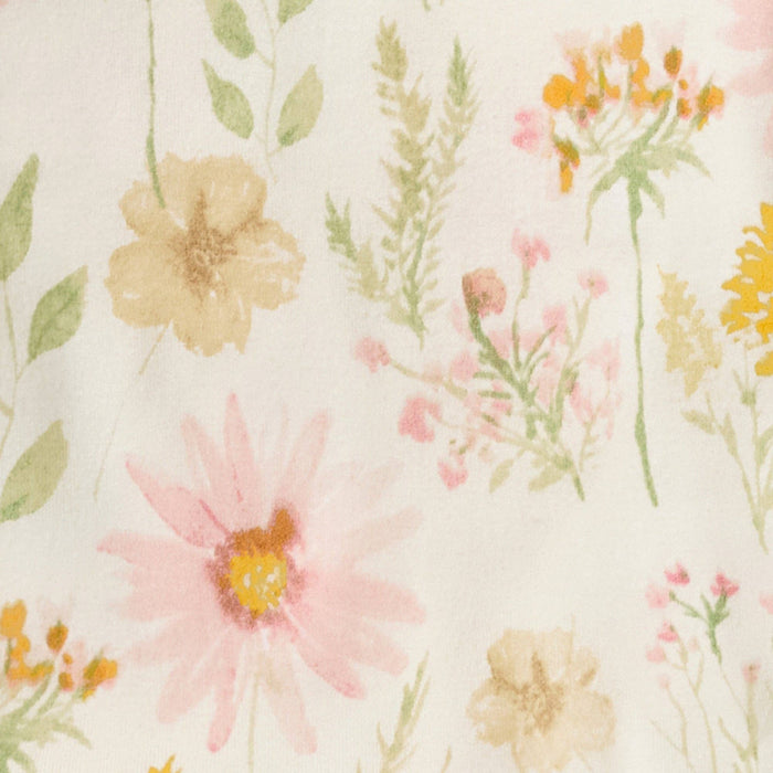 Burt's Bees Baby - Wild Floral Organic Cotton Sleep & Play Footed