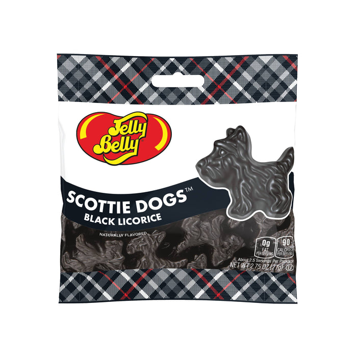 Grandpa Joe's Candy Shop - Jelly Belly Scottie Dogs, Black Licorice