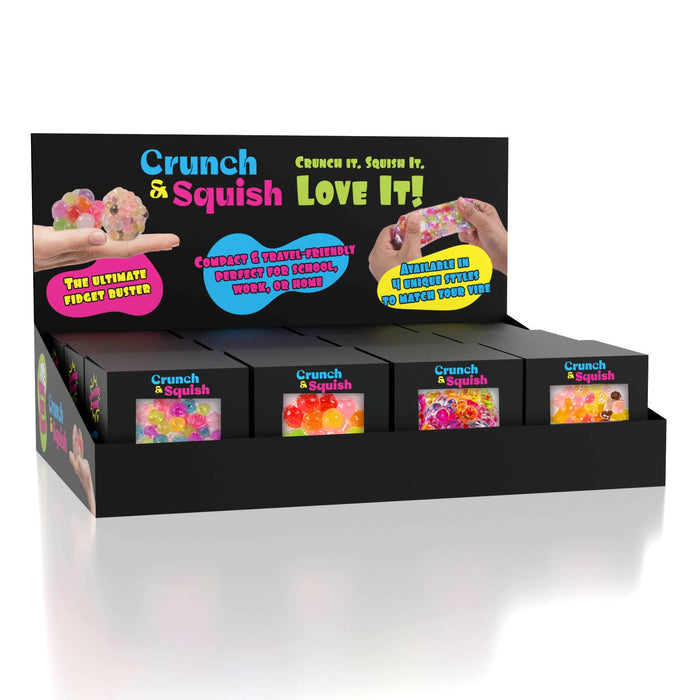 Showcase - Crunch & Squish Candy Series Crunchy Squishy Stress Ball Fidget Toy (1pc) Color Ships Assorted