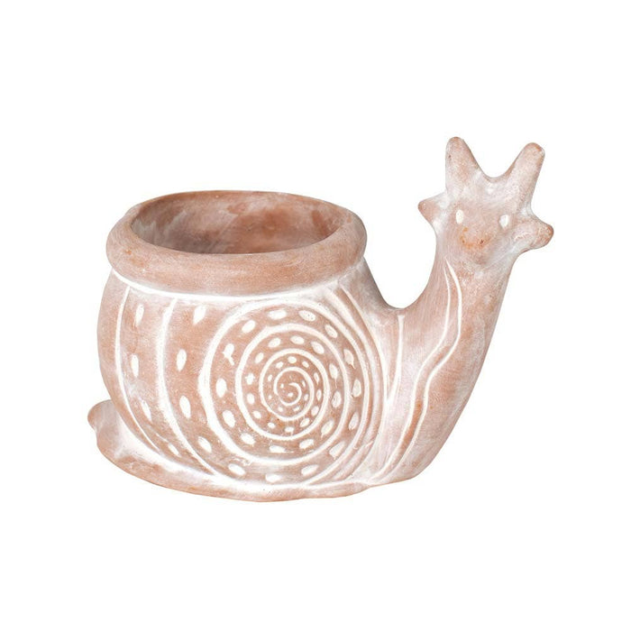 Ten Thousand Villages Snail Planter