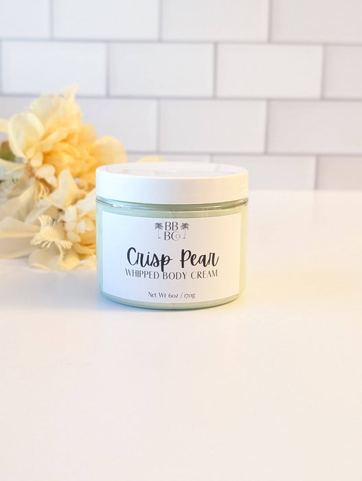 Beachy Bubbles Bath Co - Crisp Pear Whipped Body Cream