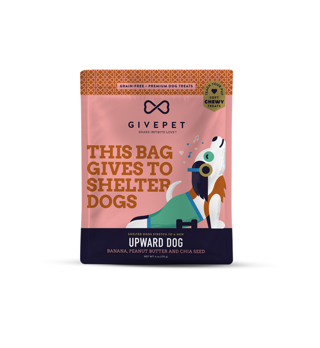 GivePet - GivePet Upward Dog Soft and Chewy Training Dog Treat