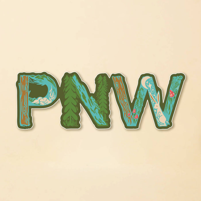 Tender Loving Empire - PNW Woodland Sticker