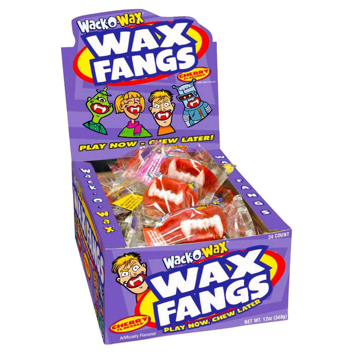 Grandpa Joe's Candy Shop - Wack-O-Wax Fangs, 24ct