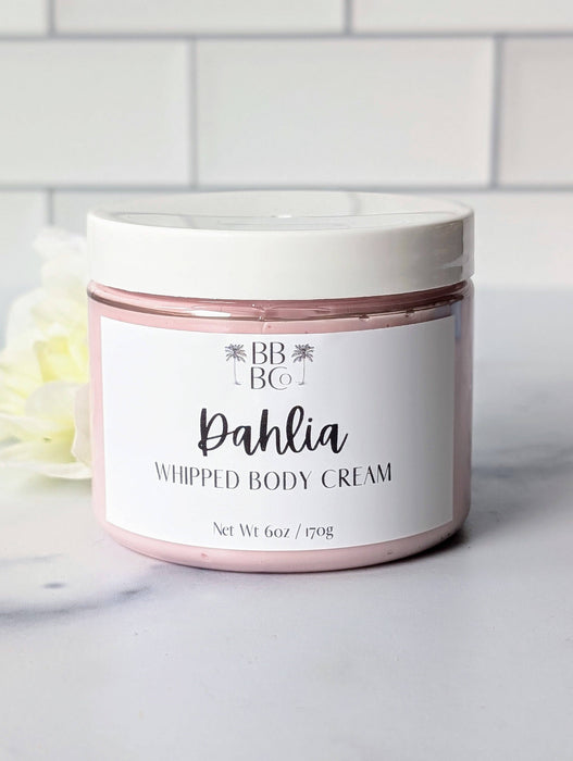 Beachy Bubbles Bath Co - Dahlia Whipped Body Cream