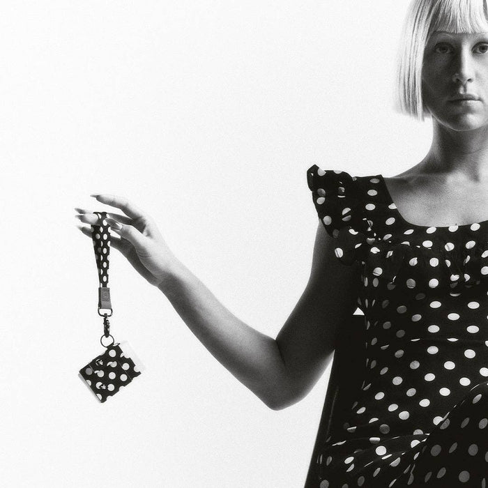 Thread - Polka Dot - Wristlet Keychain