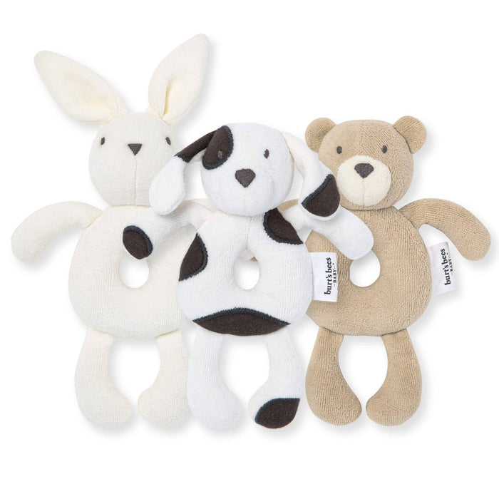 Burt's Bees Baby - Bunny Plush Baby Rattle
