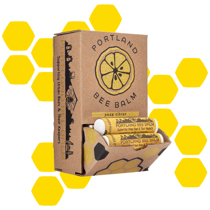 Portland Bee Balm Organic Yuzu Citrus Beeswax Lip Balm