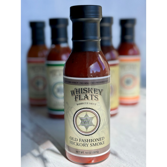 Whiskey Flats Gourmet Foods - Old Fashioned Hickory Smoke BBQ Sauce