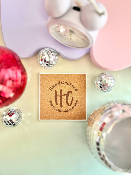 HandCrofted - I Can't Be Mad Forever But I Can Be Mad Until I Die Ceramic Coaster