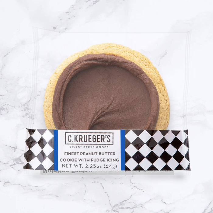 C. Krueger's - Peanut Butter Cookie with Fudge Icing 2.25oz