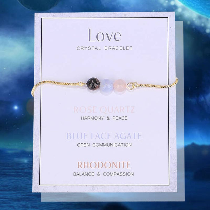 Gypsy Soul - Gold Chain Empowerment Bracelets - Love -