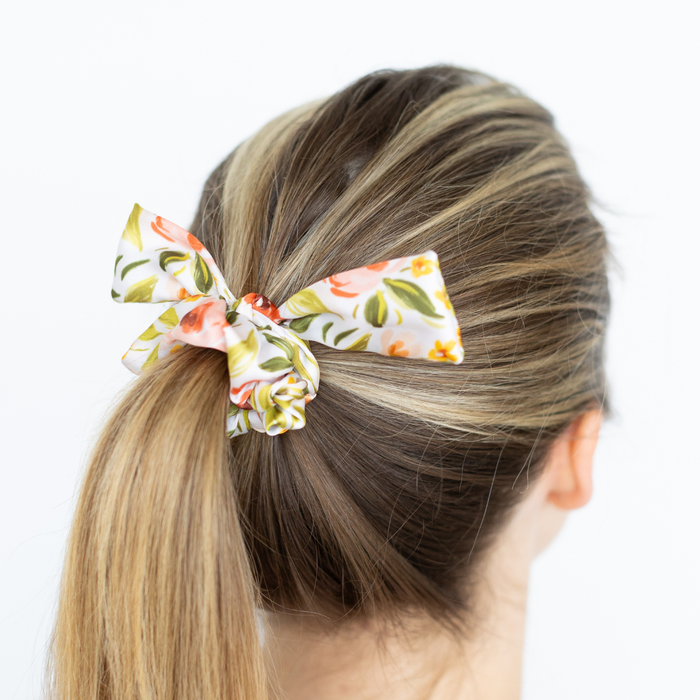 Elyse Breanne Design - Spring Garden Satin Scrunchie