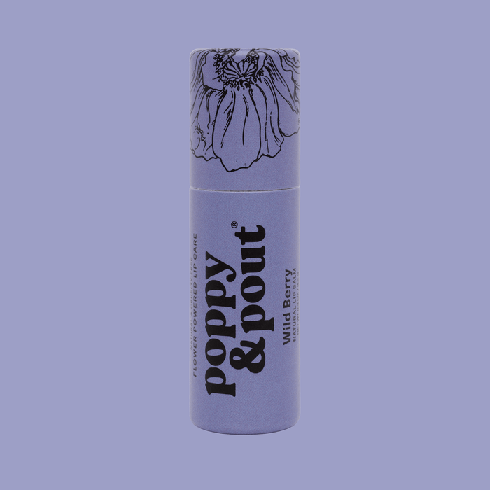 Poppy & Pout - Lip Balm, Wild Berry