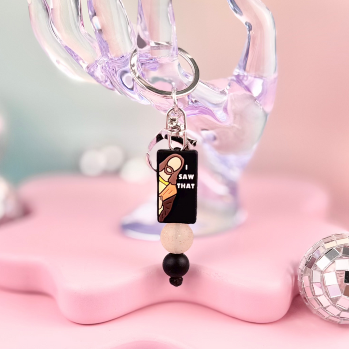 HandCrofted - Jesus Saw That Keychain