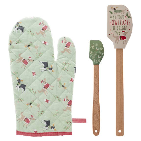 Karma - Oven Mitt & Spatula Set