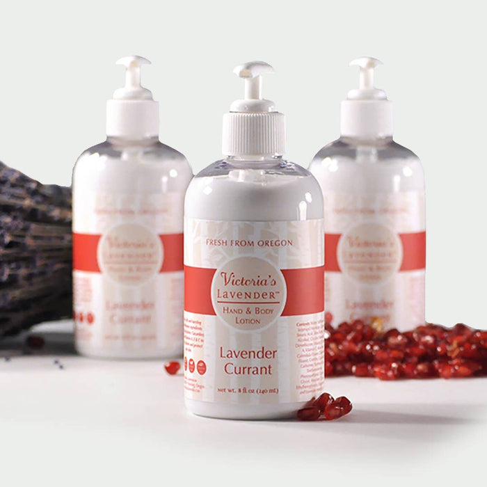 Victoria's Lavender, LLC - Hand and Body Lotion-Lavender Currant