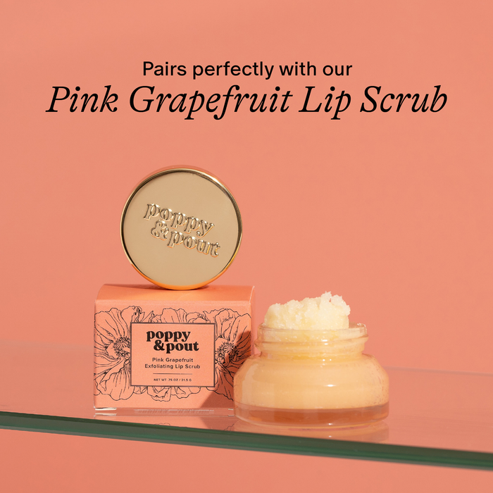 Poppy & Pout - Lip Balm, Pink Grapefruit