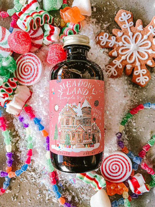 Meadowland Syrup - Gingerbread Simple Syrup