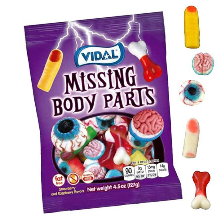 I Got Your Candy - Vidal Gummi Missing Body Parts Bag 4.5oz