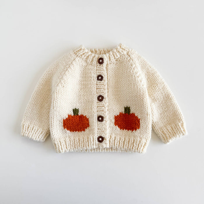 Figgy Friends - Pumpkin Cardigan