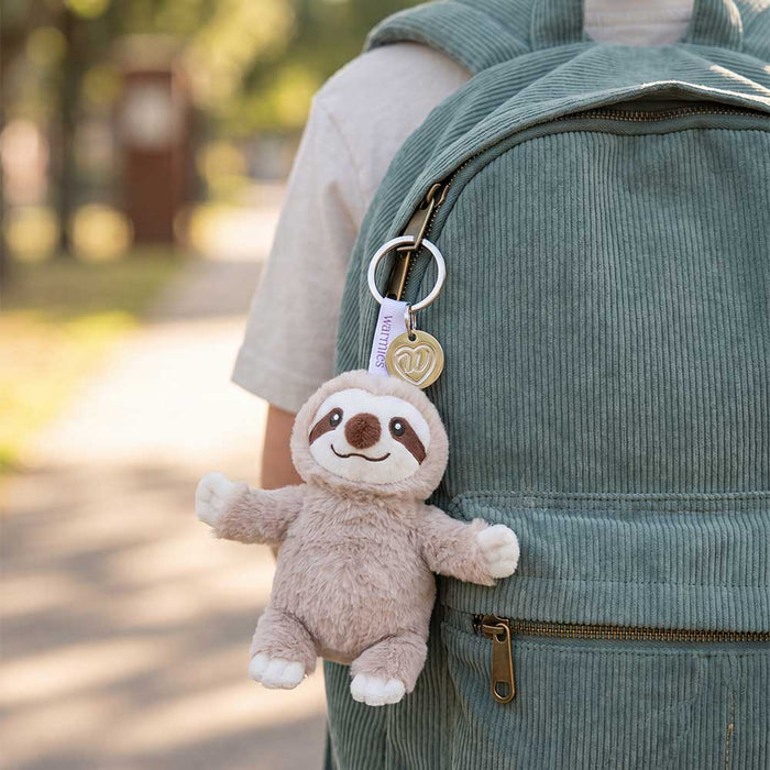Warmies: America’s Favorite Microwave Plush Brand - Sloth Keyring sensory Squishy fun teen trendz