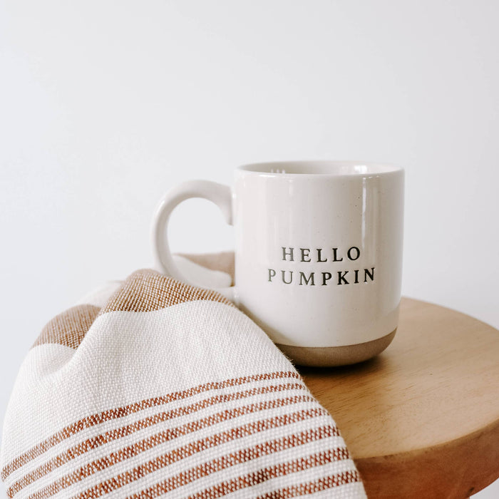 Sweet Water Decor - Hello Pumpkin Stoneware Coffee Mug